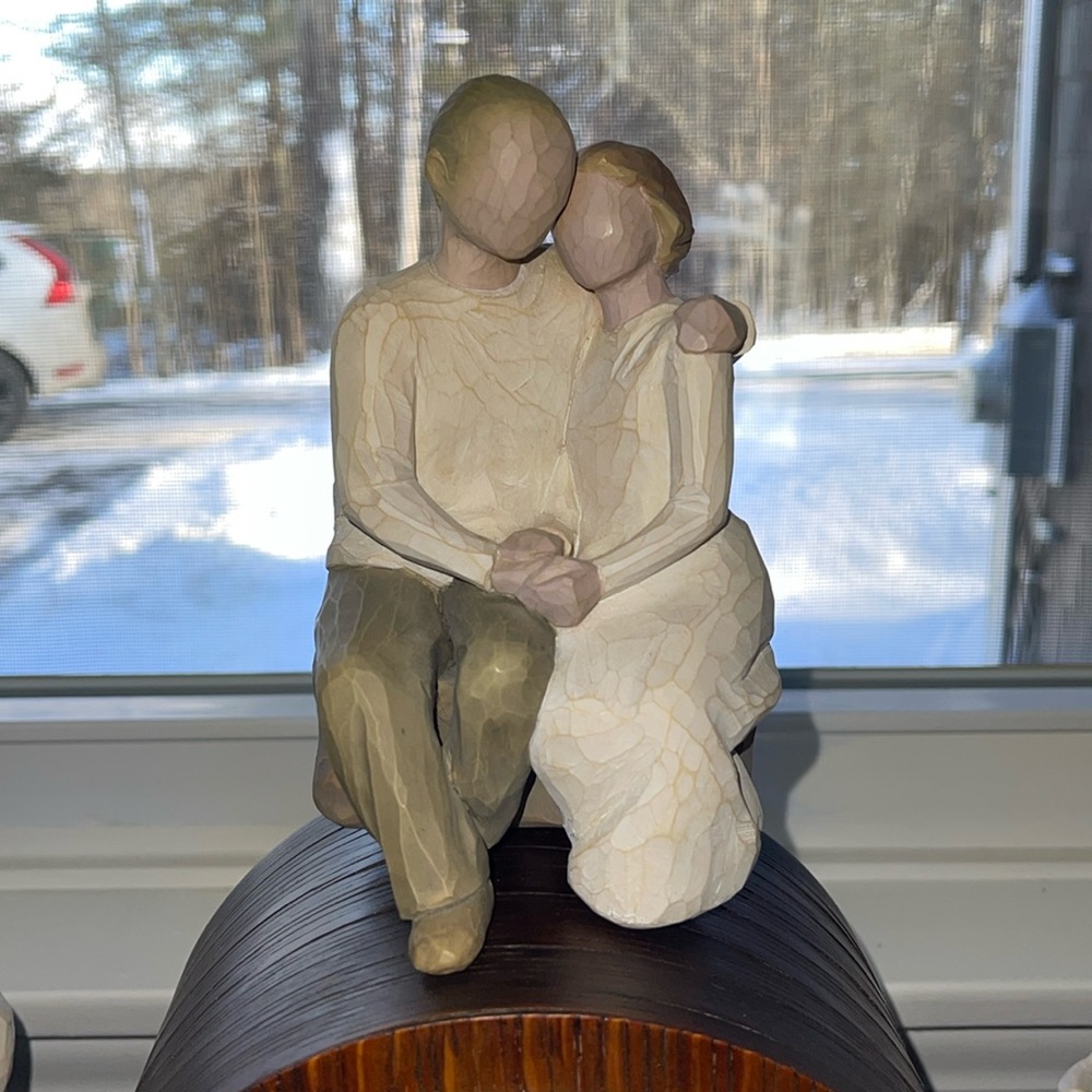 Willow tree “anniversary” statue.
